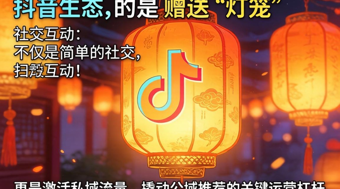 抖音里的灯笼怎么送人了