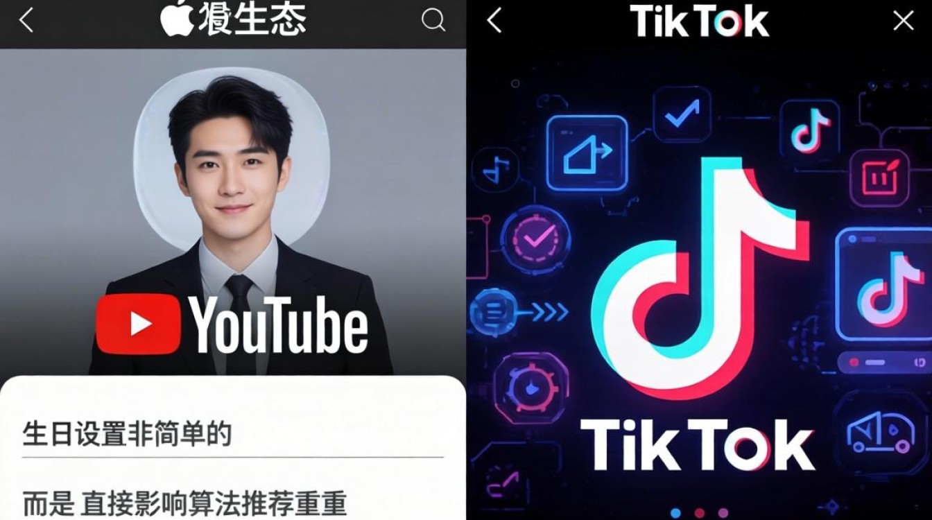 YouTube 苹果 TikTok 怎么设置生日
