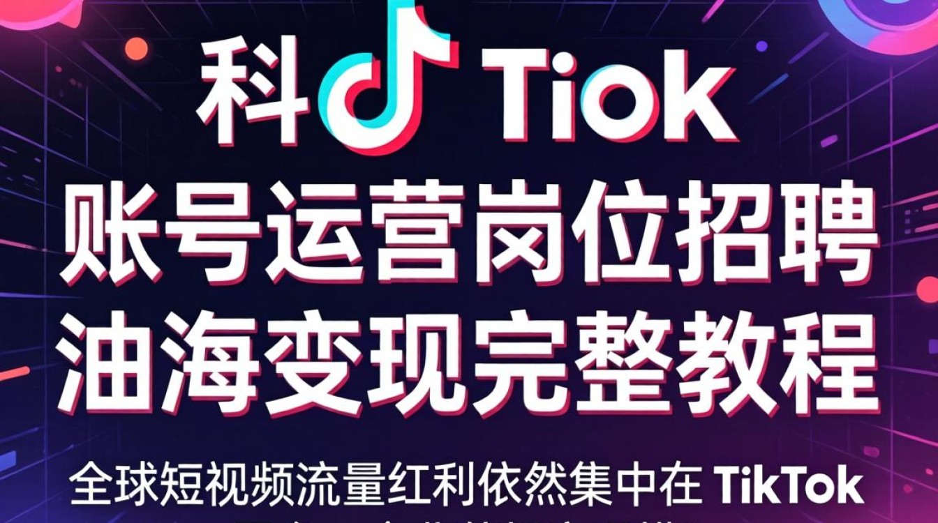 TikTok 账号运营岗位招聘