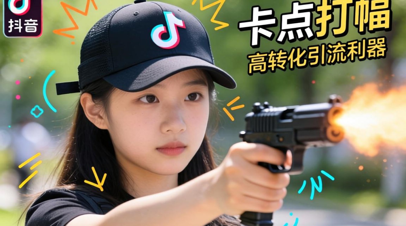 抖音卡点打枪帽子怎么拍