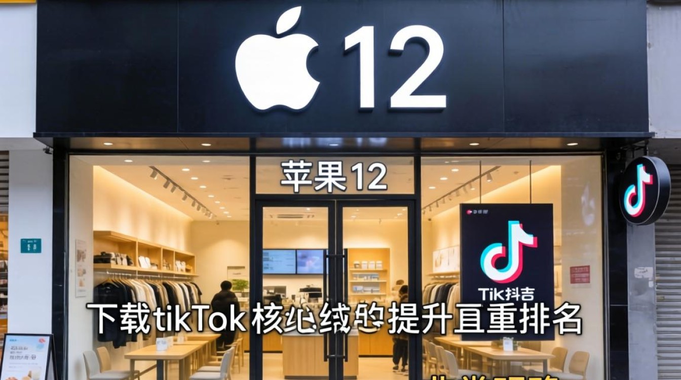 苹果12怎么下载tiktok