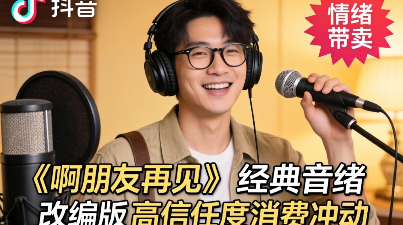 啊朋友再见抖音版怎么拍