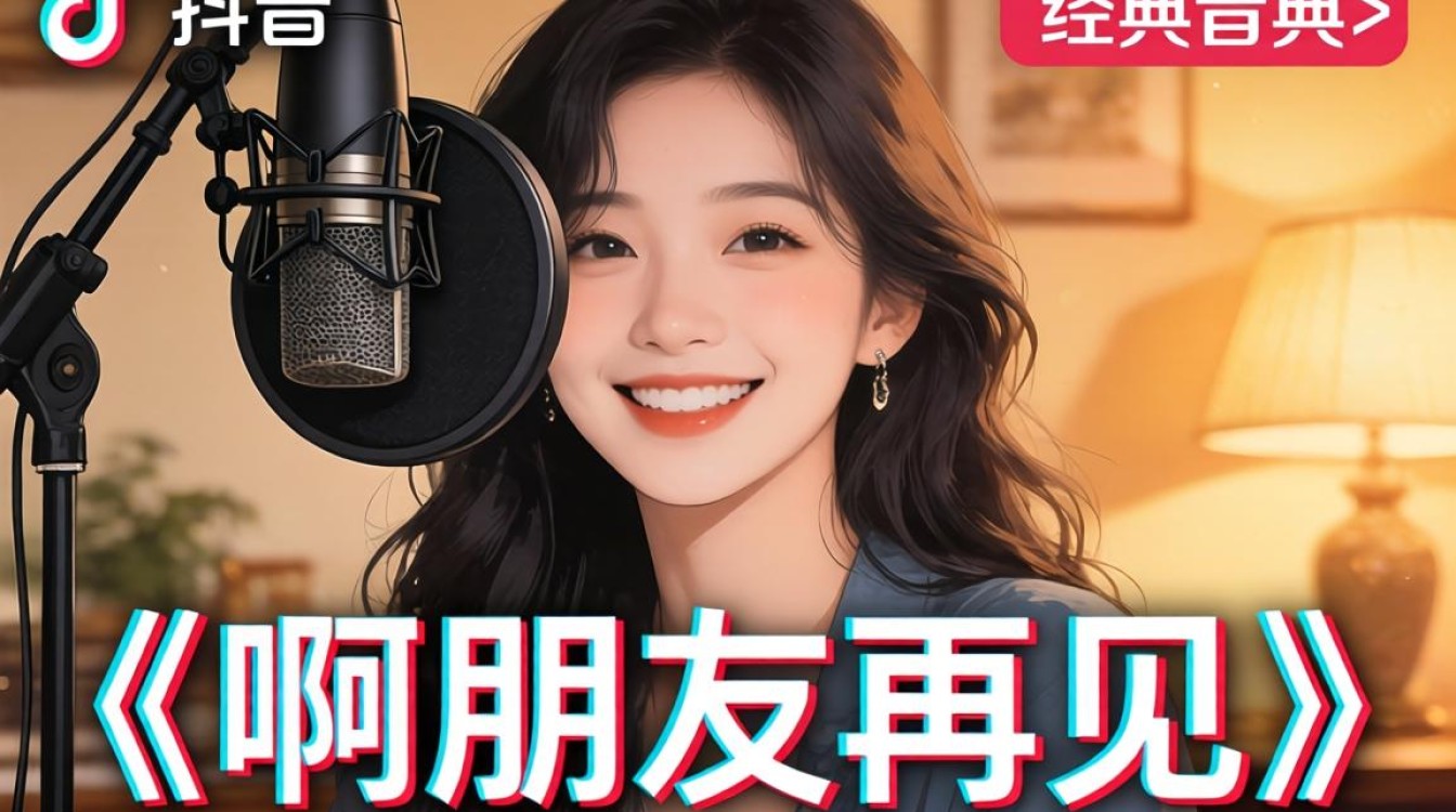 啊朋友再见抖音版怎么拍