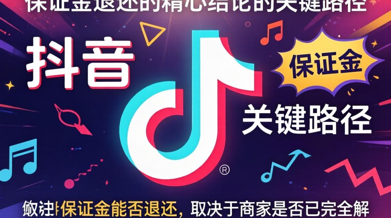 抖音保证金退款流程及到账时间