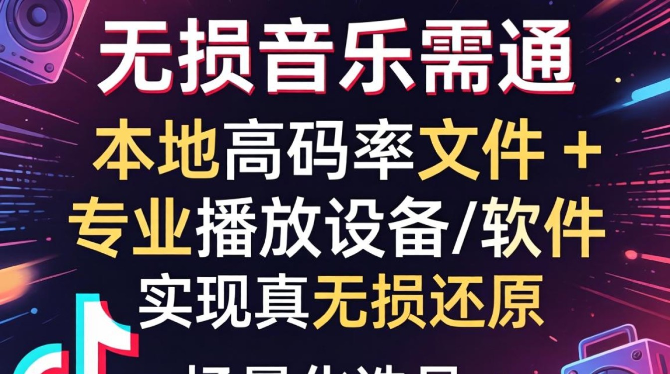 抖音卖的无损音乐怎么放