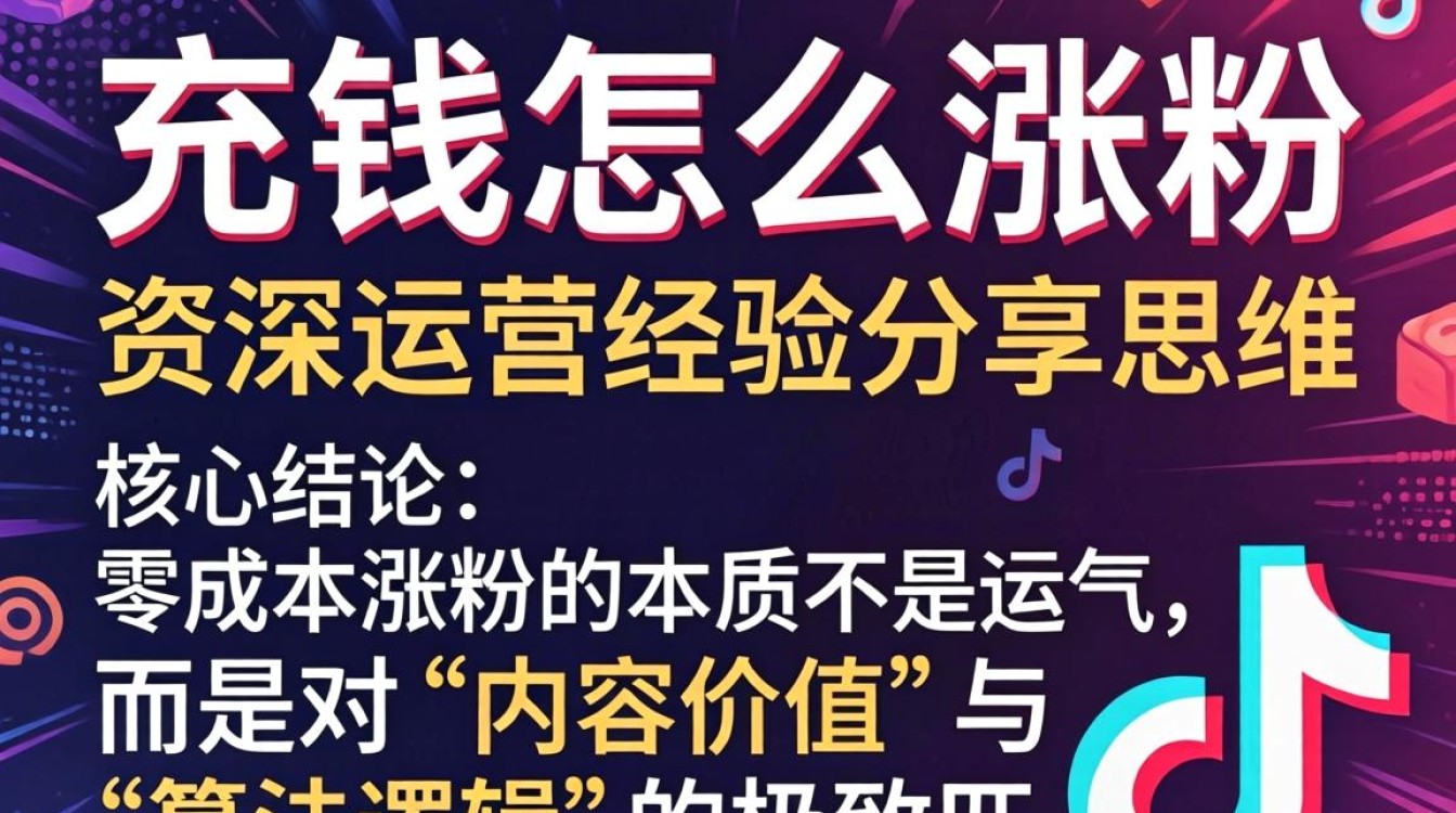 免费涨粉技巧与运营思维深度解析