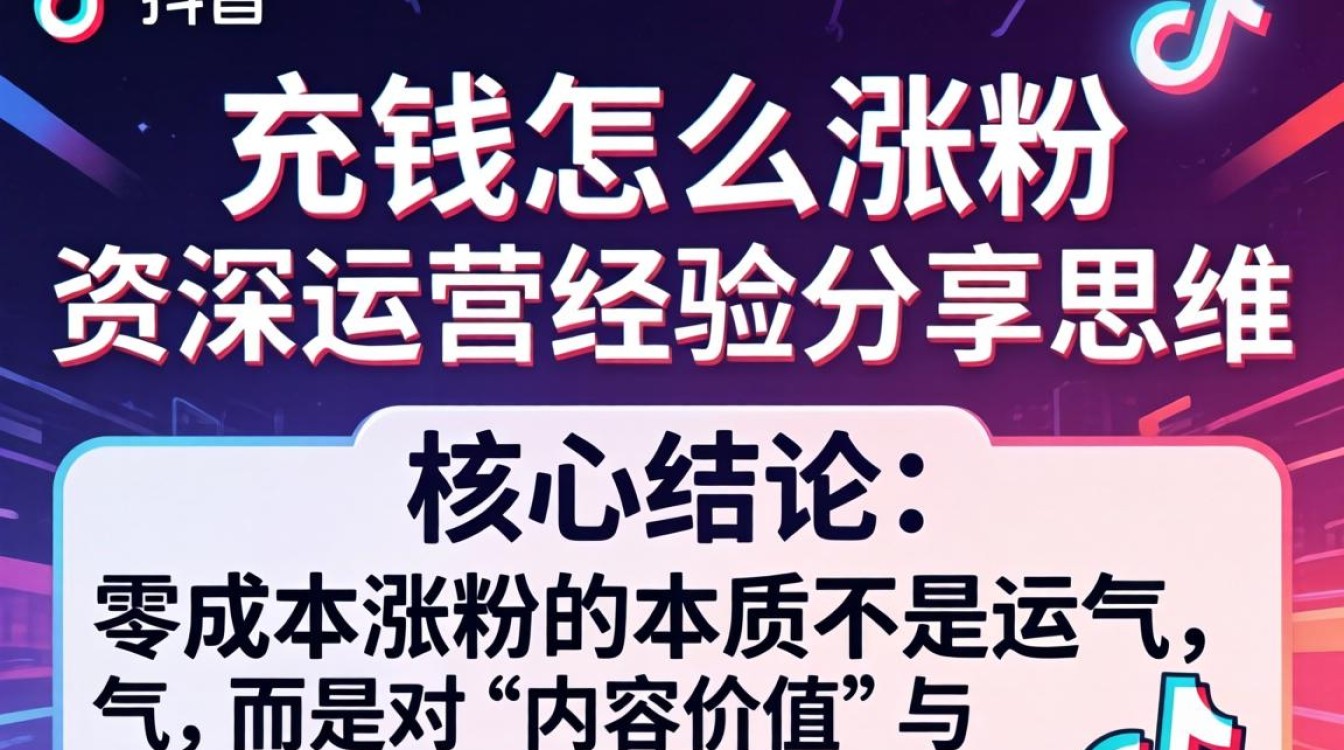 免费涨粉技巧与运营思维深度解析