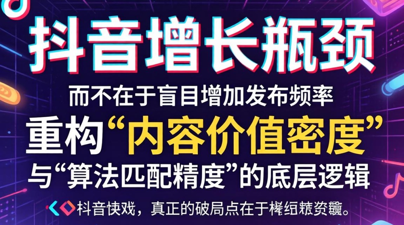 怎么样添加抖音短视频突破增长瓶颈