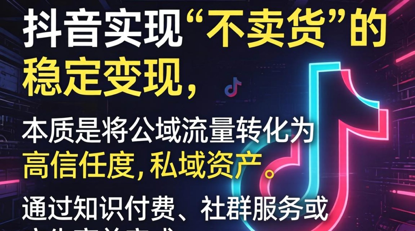 怎么在抖音上挣钱不卖货
