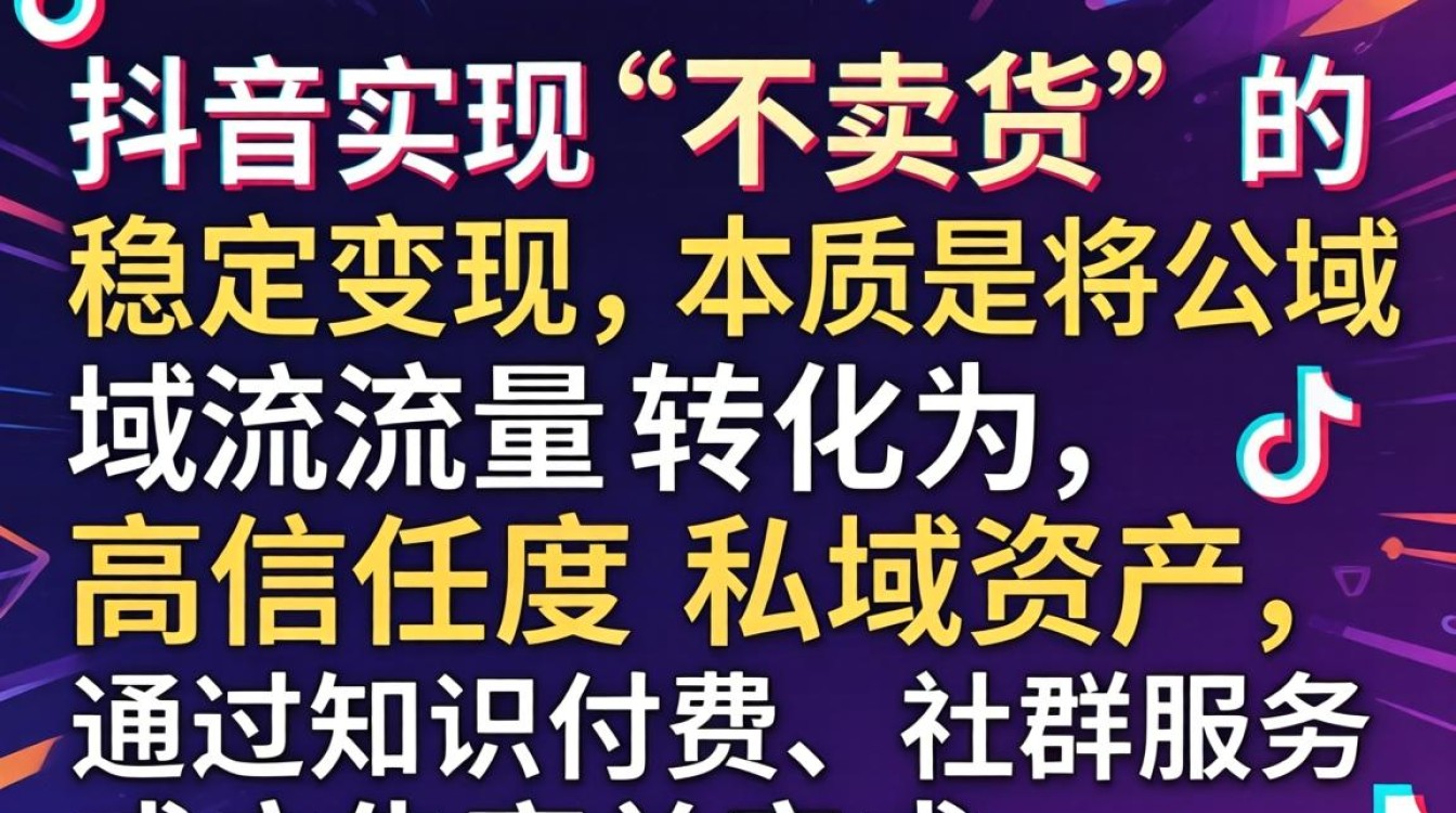 怎么在抖音上挣钱不卖货