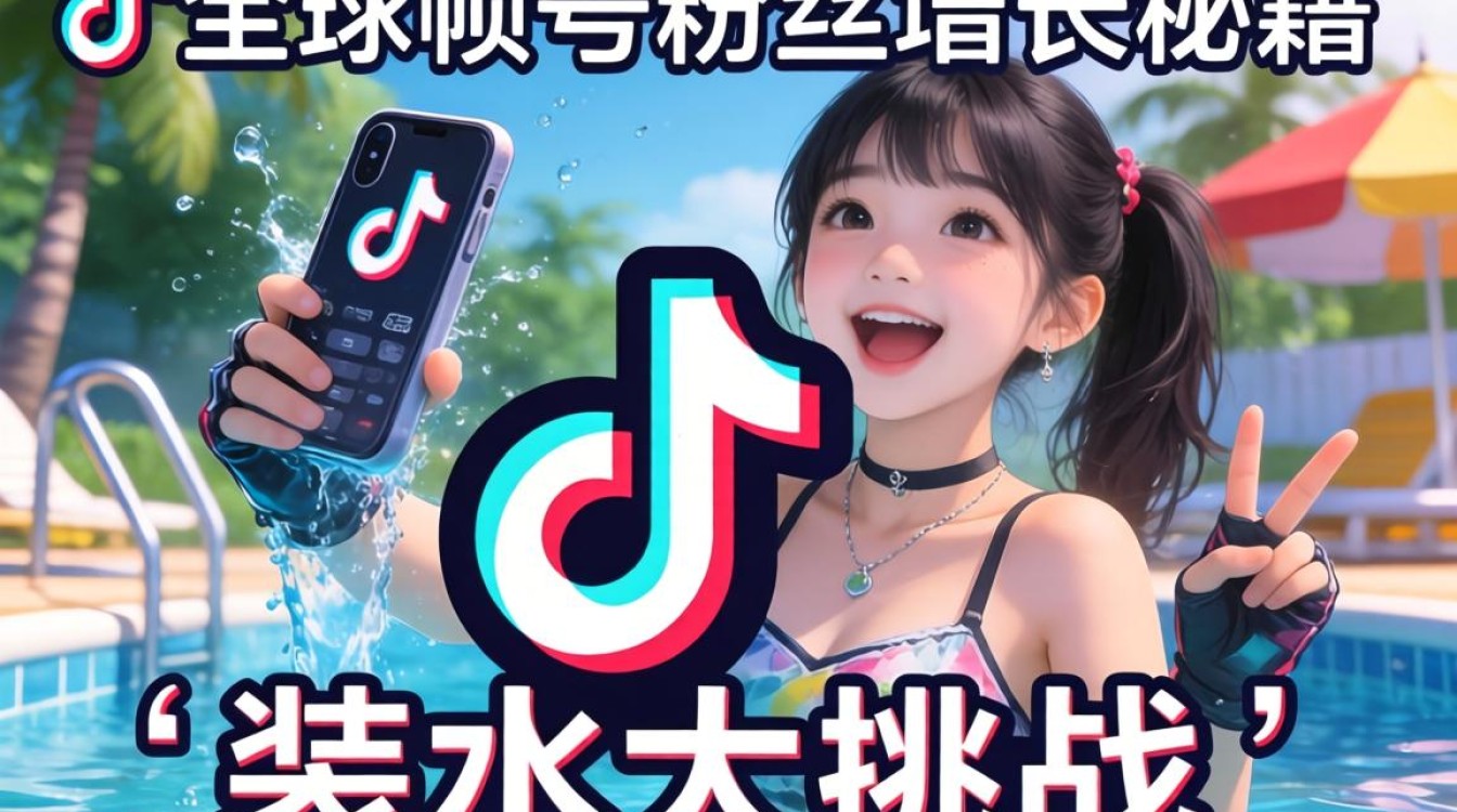 TikTok 装水大挑战全球账号粉丝增长秘籍
