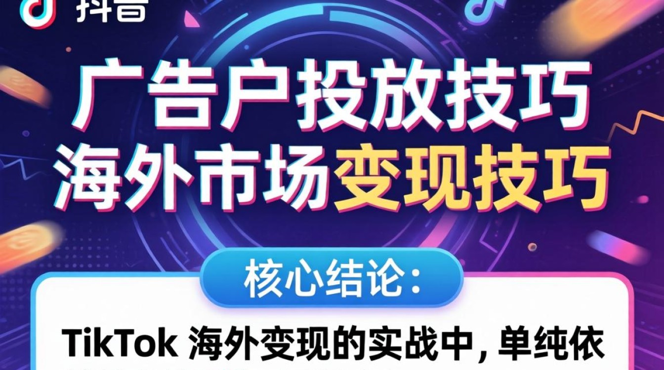 TikTok 广告户投放技巧是什么