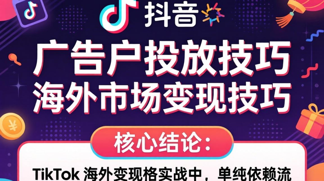 TikTok 广告户投放技巧是什么