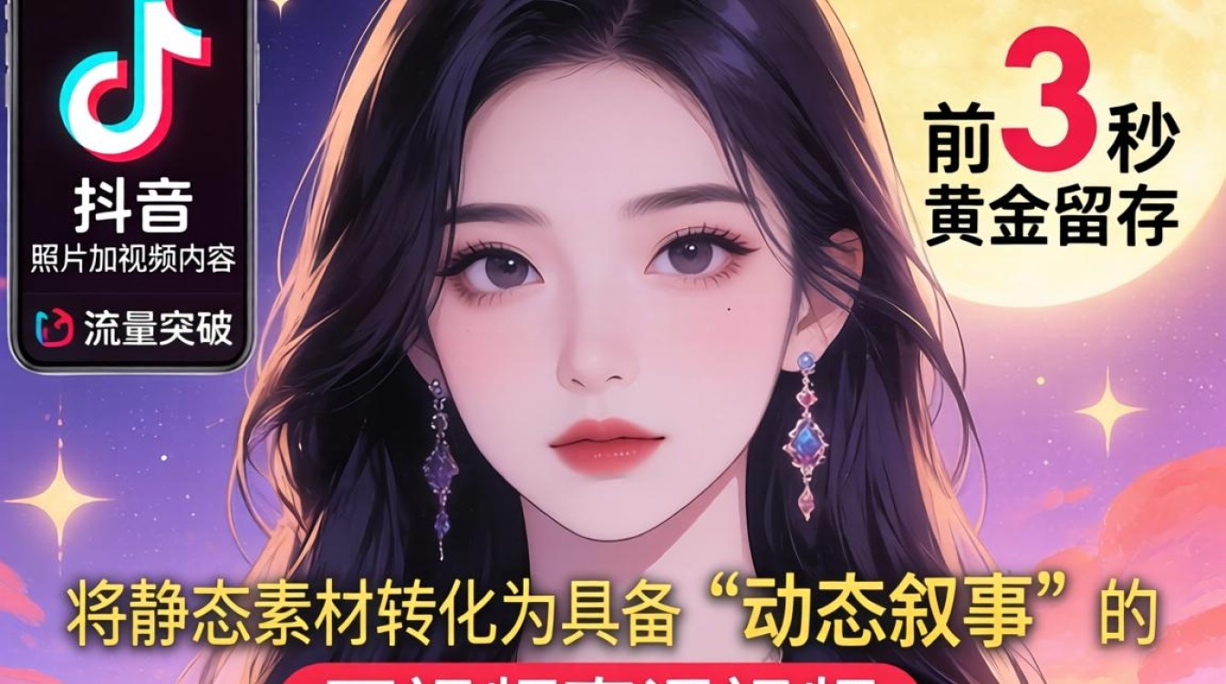 怎么在抖音上照片加视频