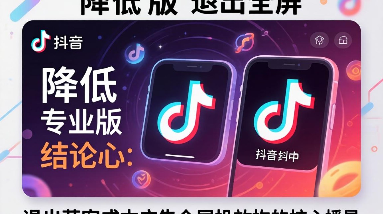 抖音专业版怎么退出全屏
