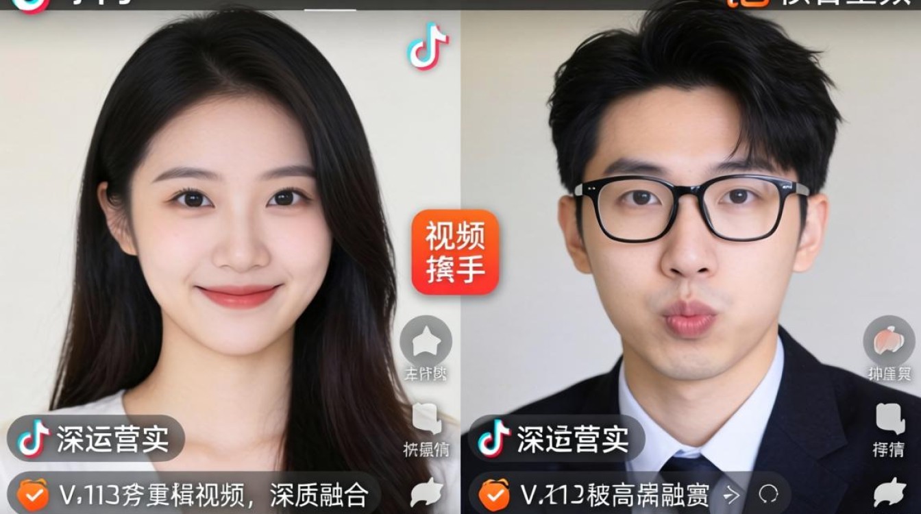 抖音快手同框拍摄技巧与运营思维