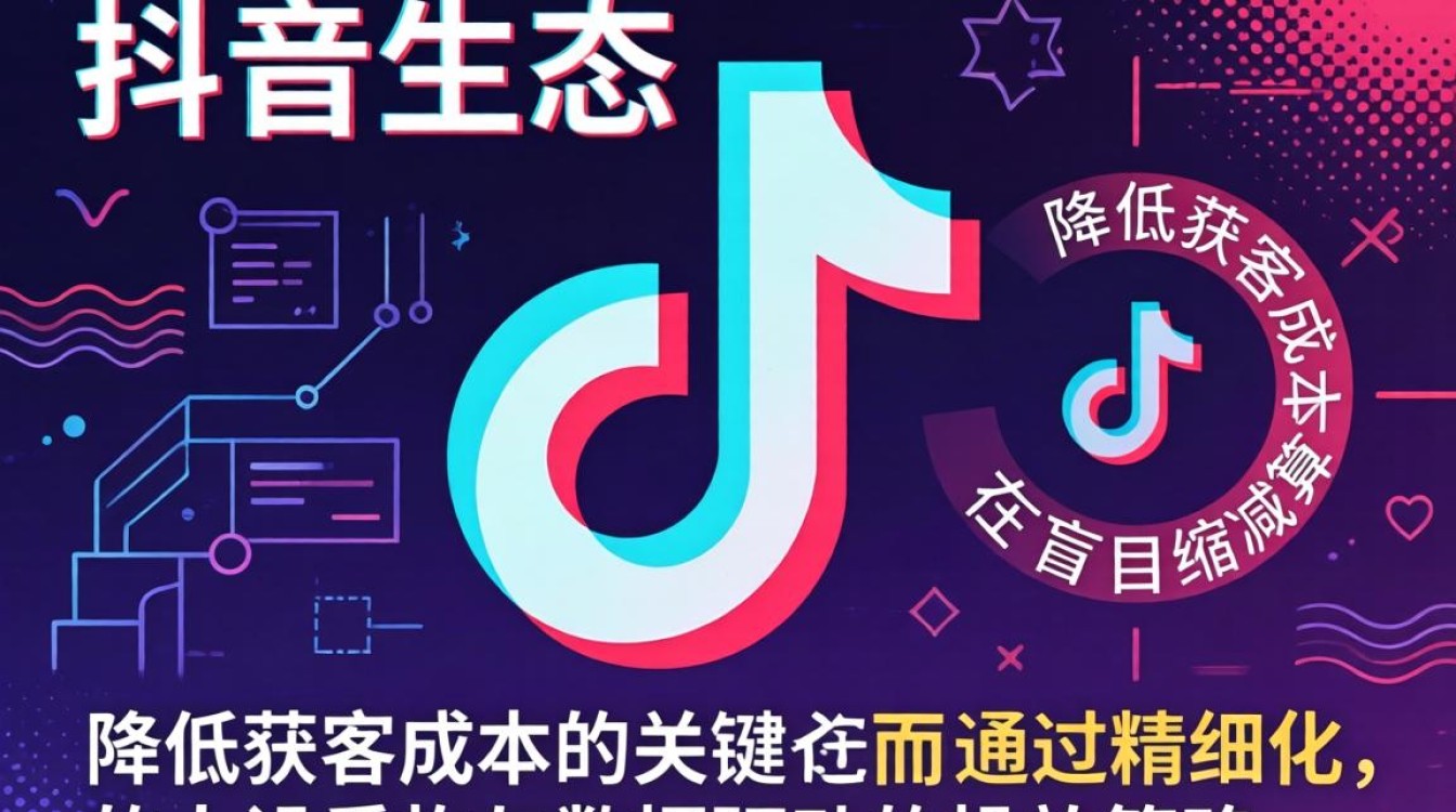 抖音上的人物怎么改变降低获客成本