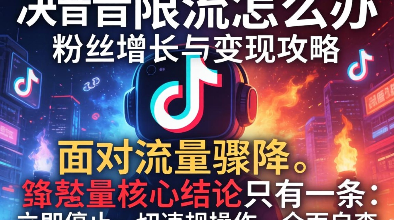 限流原因及粉丝增长变现攻略