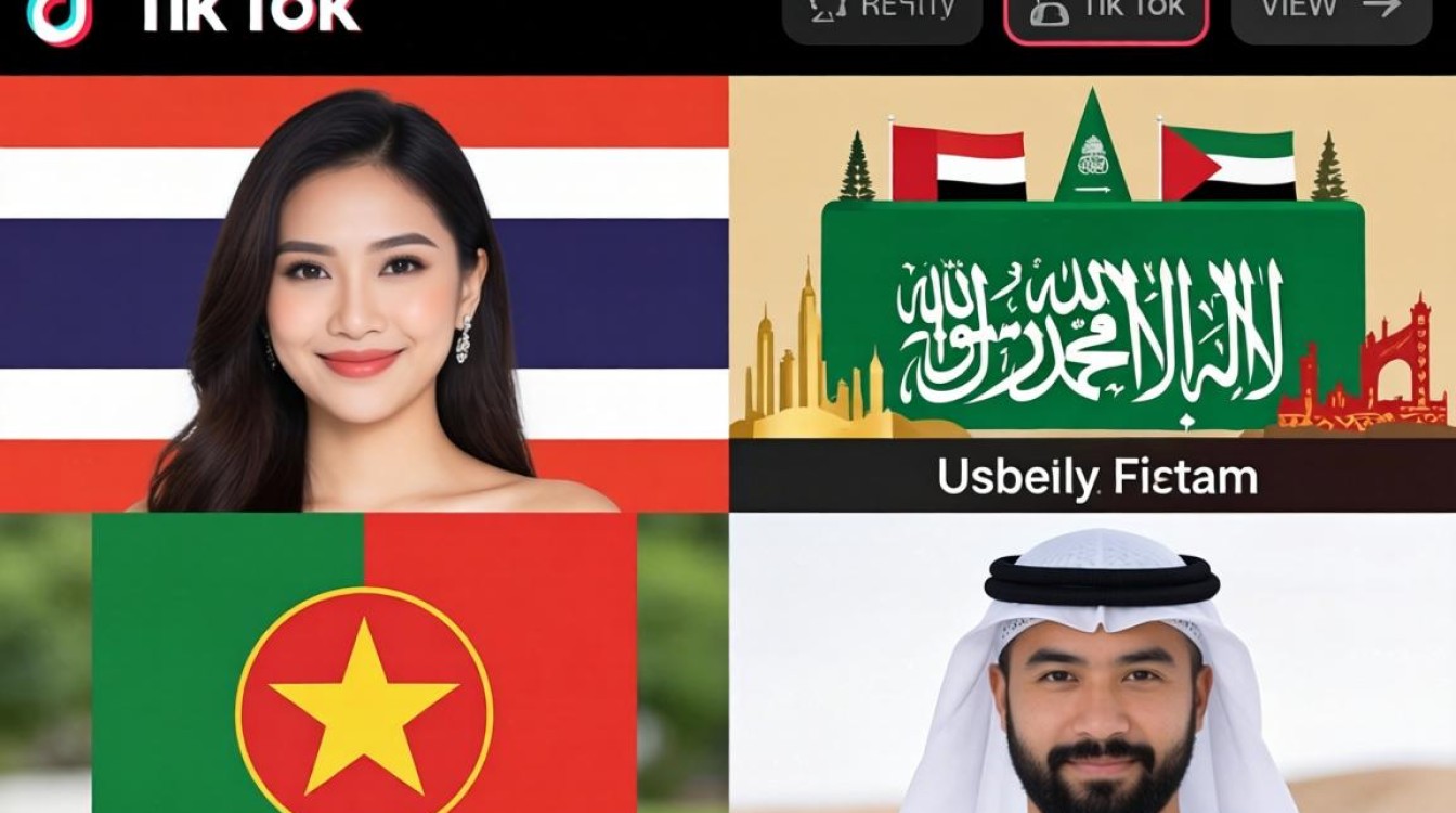 TikTok 哪个国家美女好看