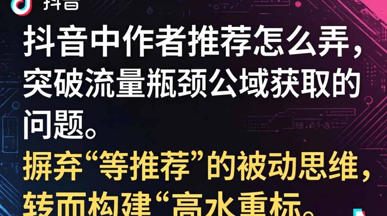 如何突破流量瓶颈公域获取