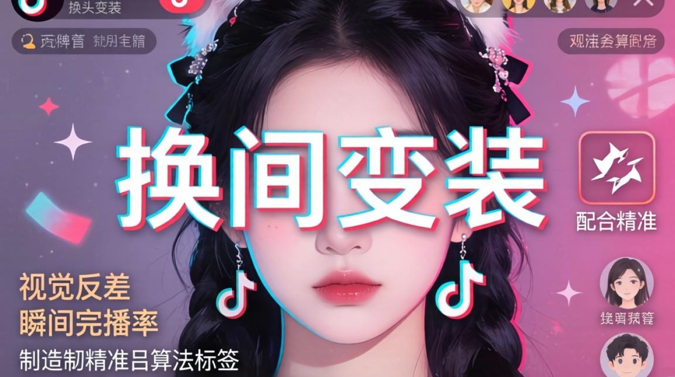 TikTok 换头变装怎么操作