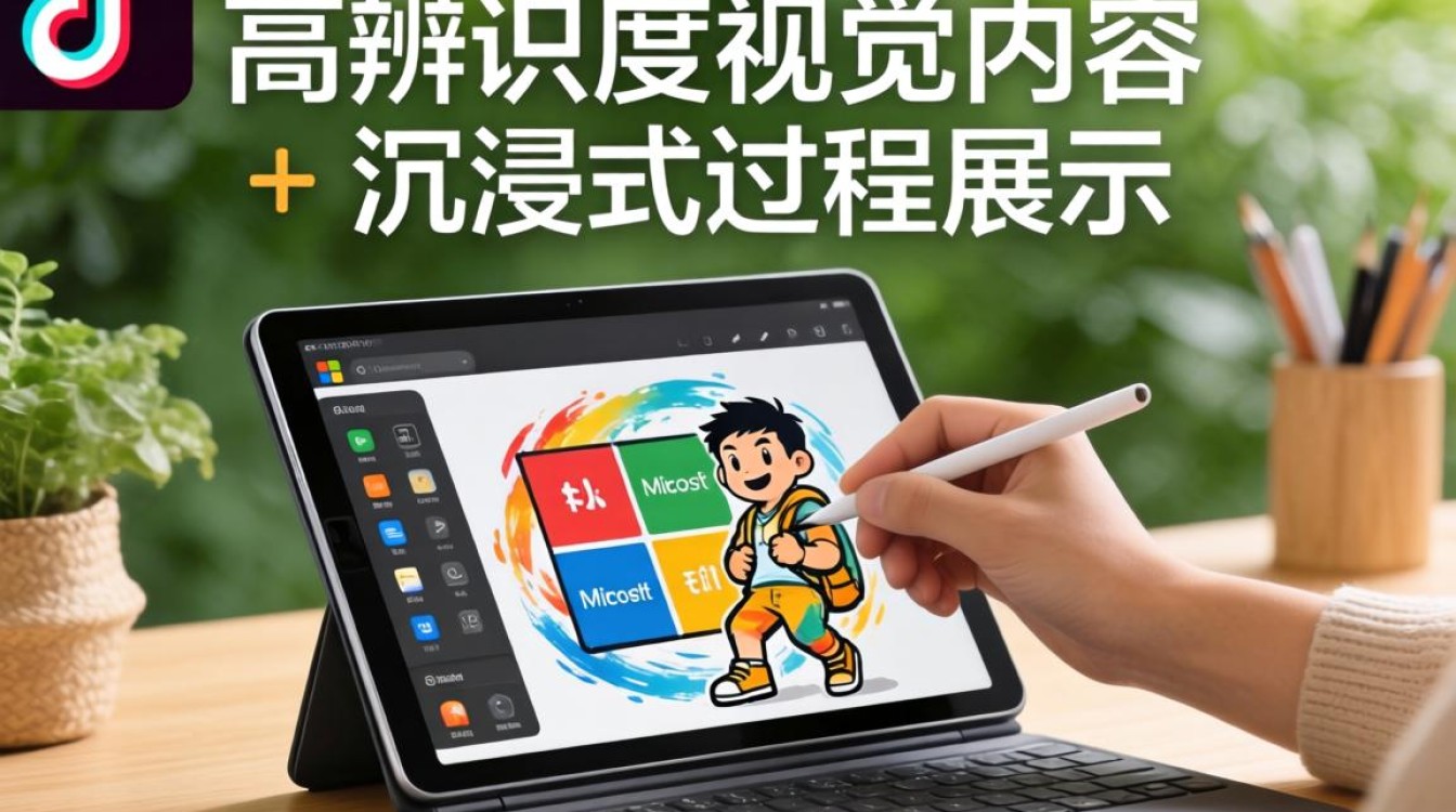 TikTok 微软平板电脑画画 运营实操教程