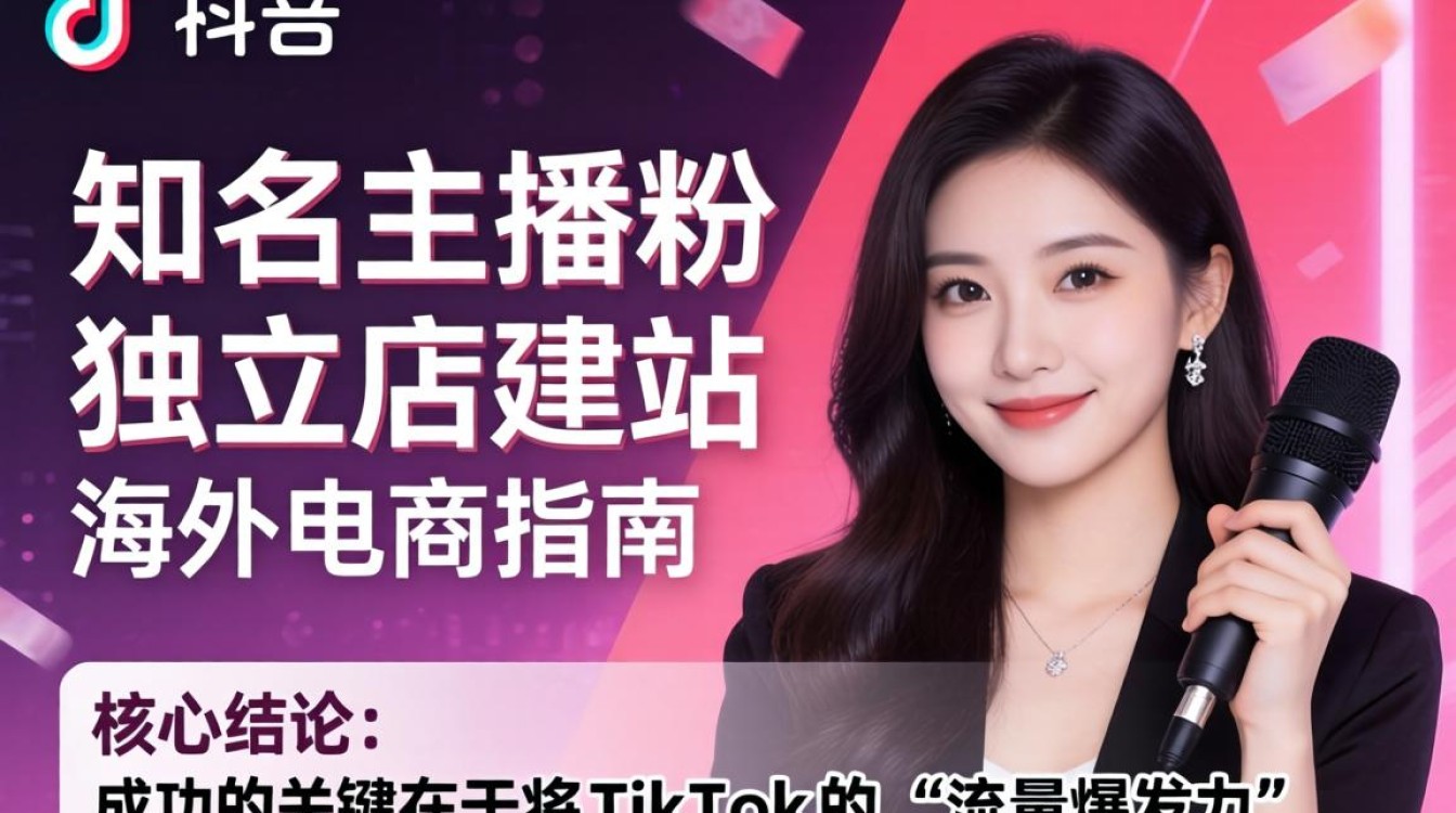 TikTok 知名主播粉独立站建站海外电商指南