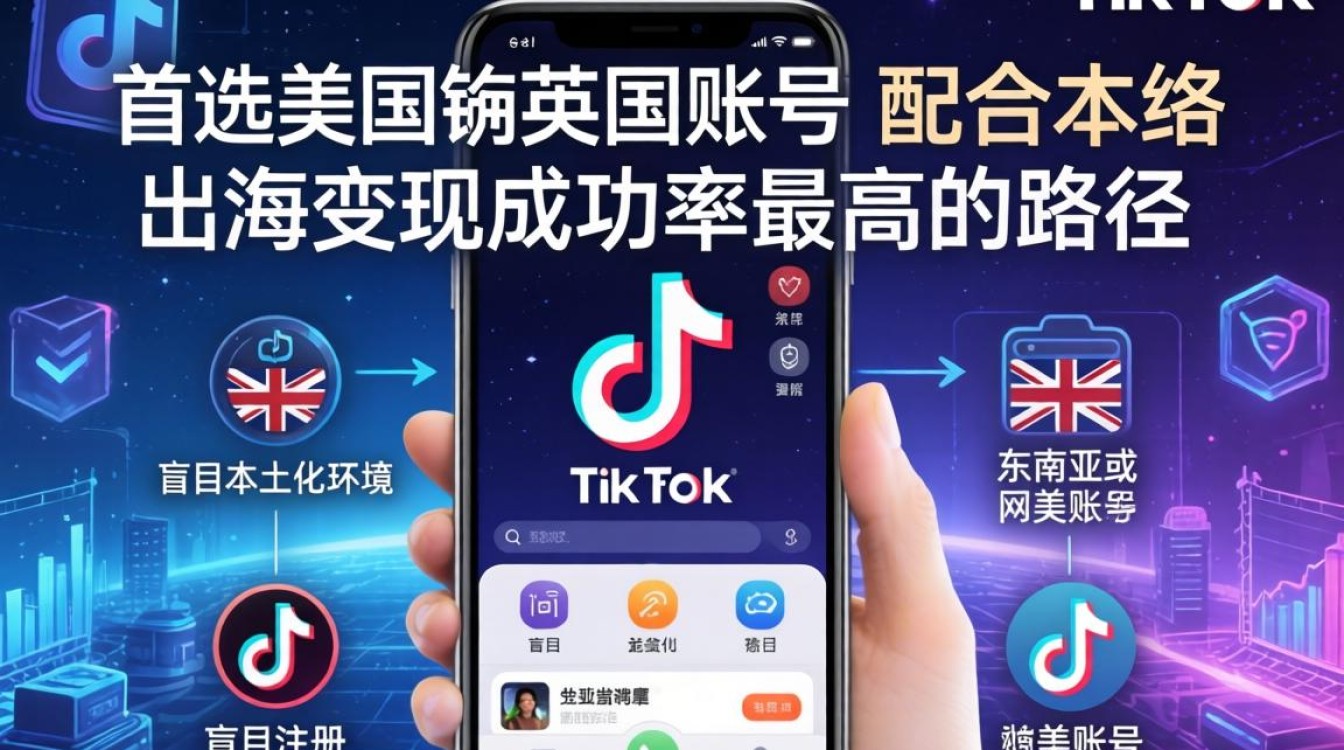TikTok 注册哪个国家最好