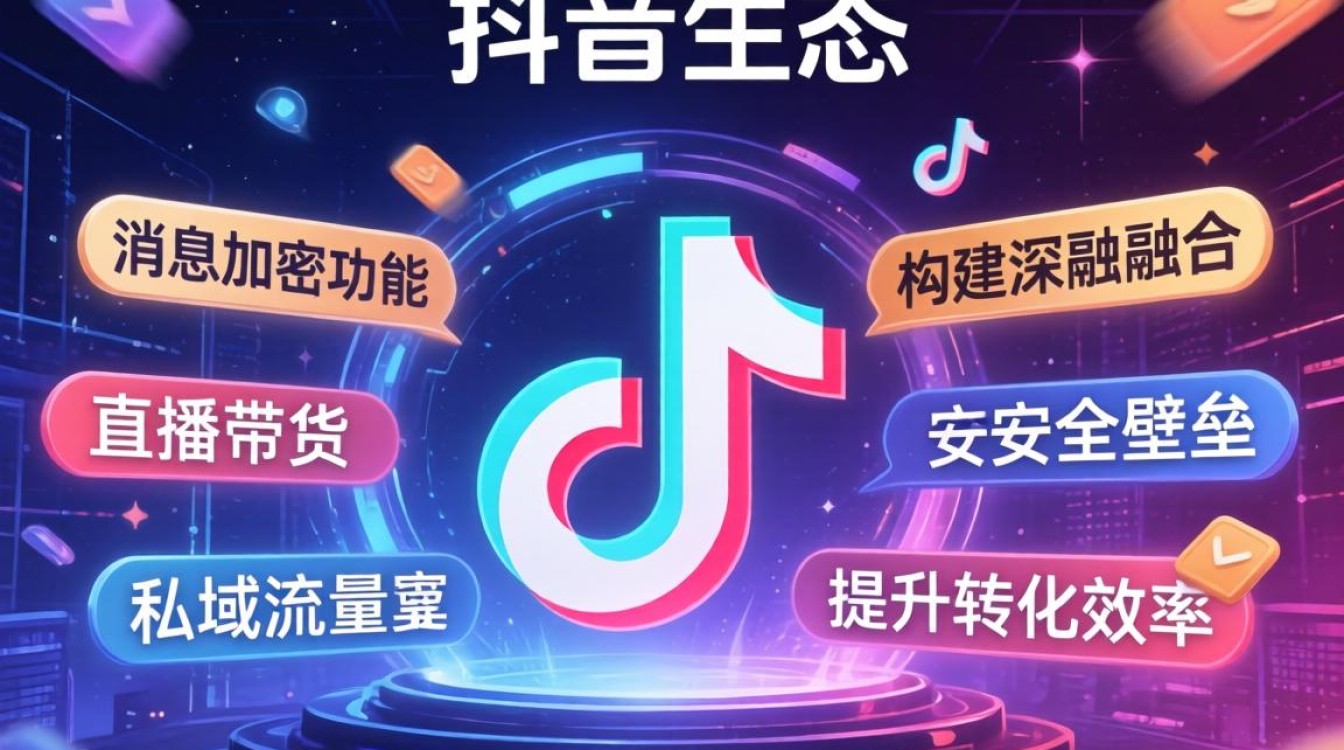 抖音消息加密技巧与直播带货玩法
