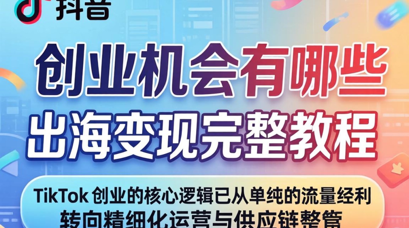 TikTok 创业机会有哪些