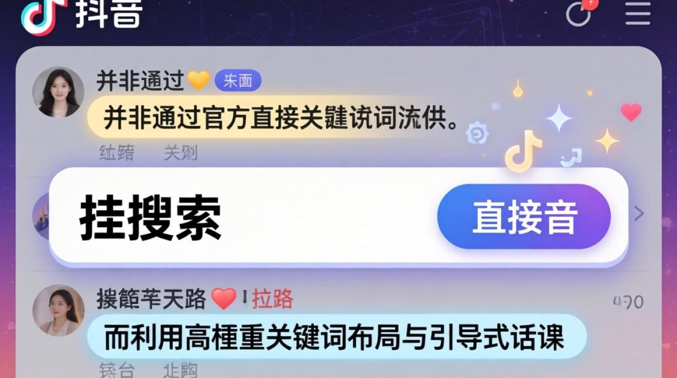 抖音评论区挂搜索链接完整攻略