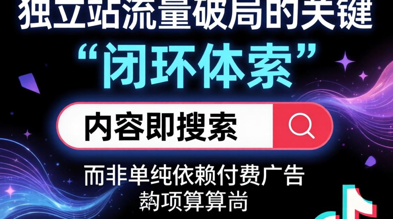 TikTok 搜索功能优化建议独立站建站海外电商指南