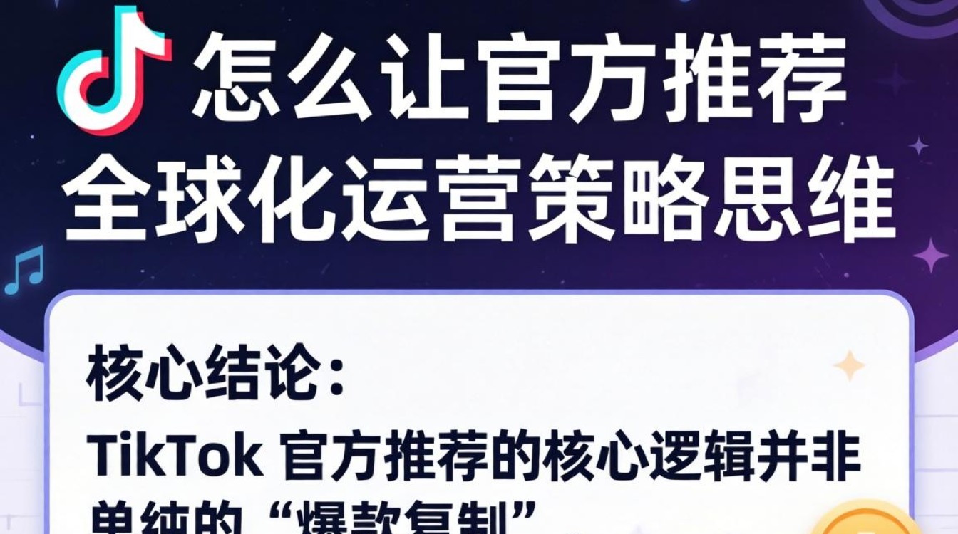 TikTok 官方推荐机制与全球化运营策略