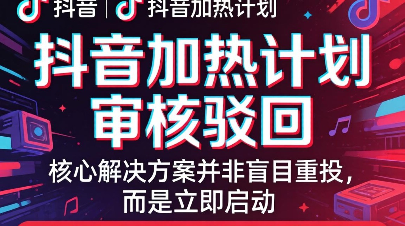 抖音加热没通过怎么办