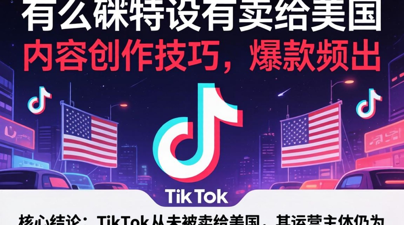 TikTok 有没有卖给美国