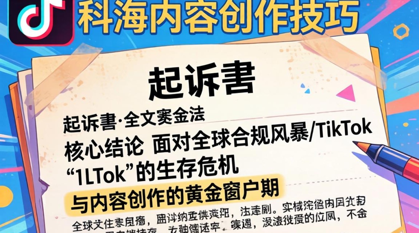 TikTok 起诉书全文