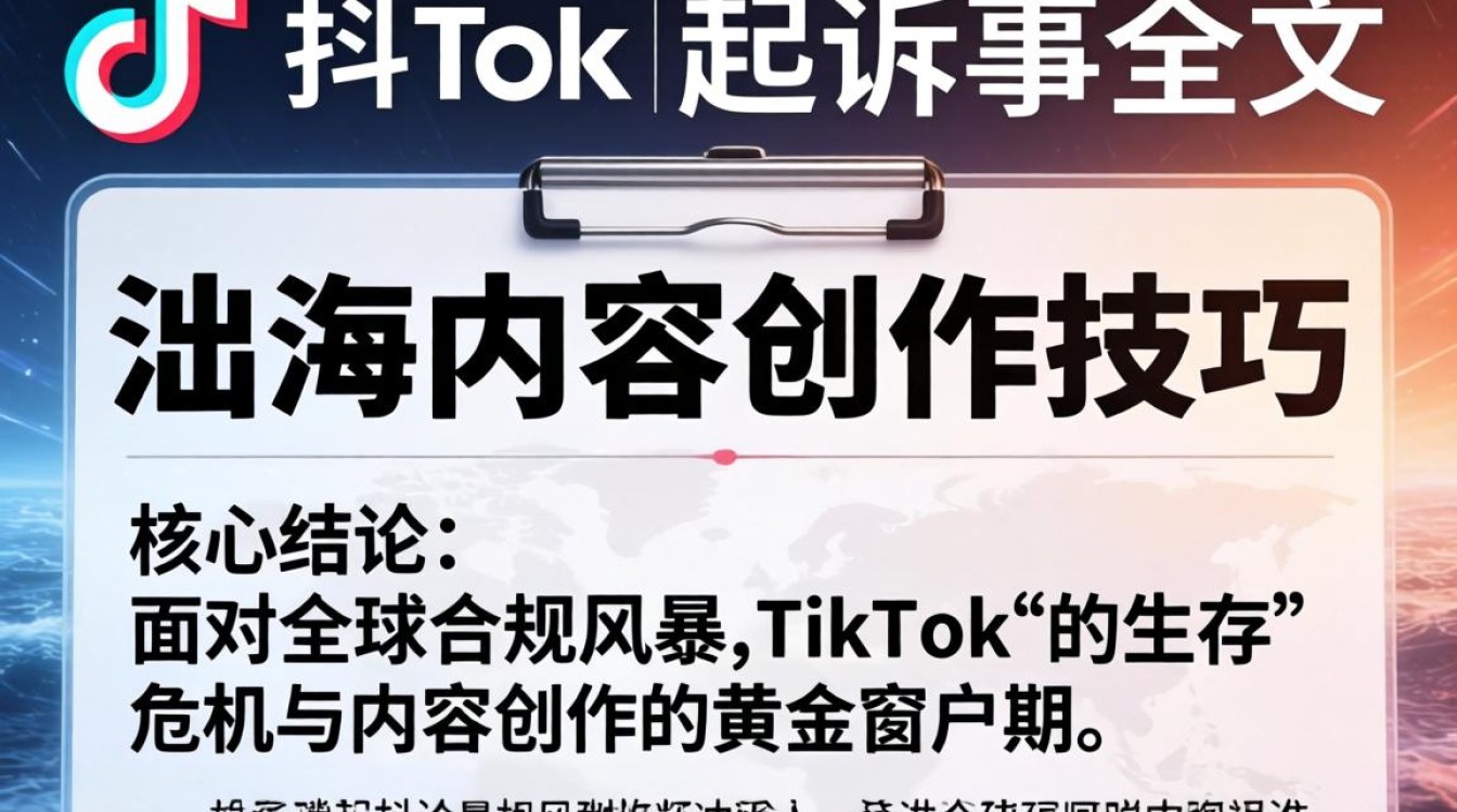 TikTok 起诉书全文