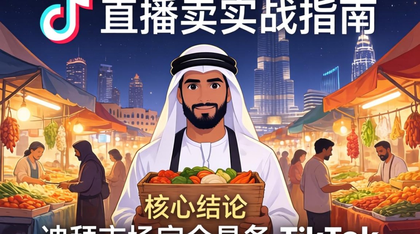 迪拜 TikTok 直播带货实战技巧