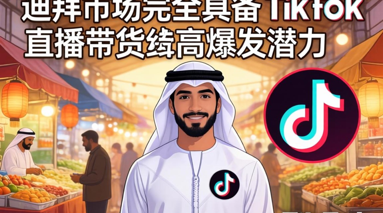 迪拜 TikTok 直播带货实战技巧