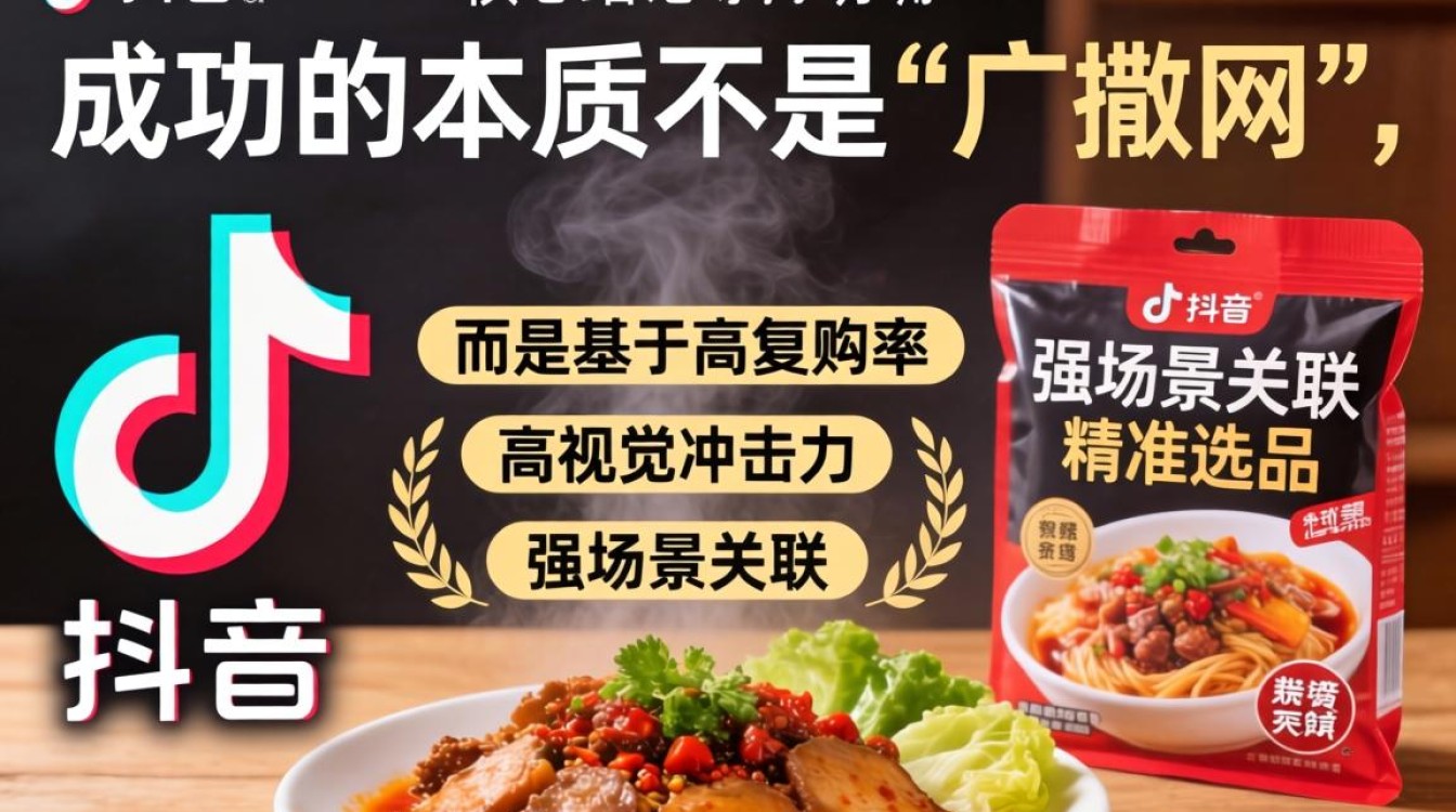 抖音卖吃的怎么推广呢