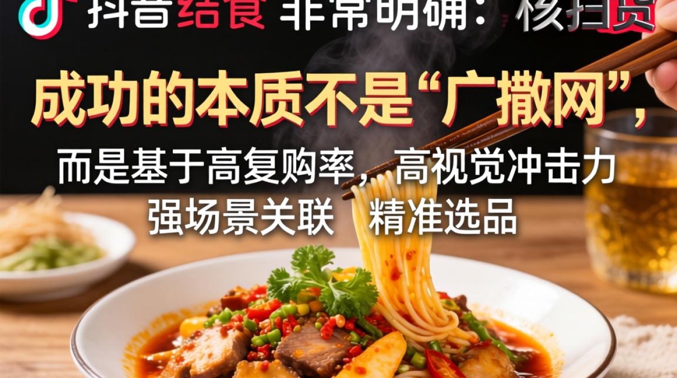 抖音卖吃的怎么推广呢