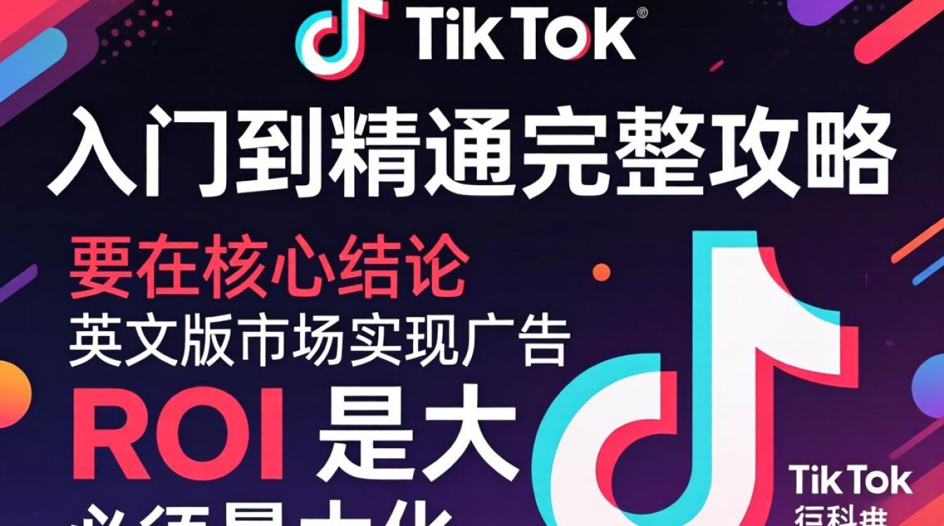 TikTok 英文版广告从入门到精通完整攻略