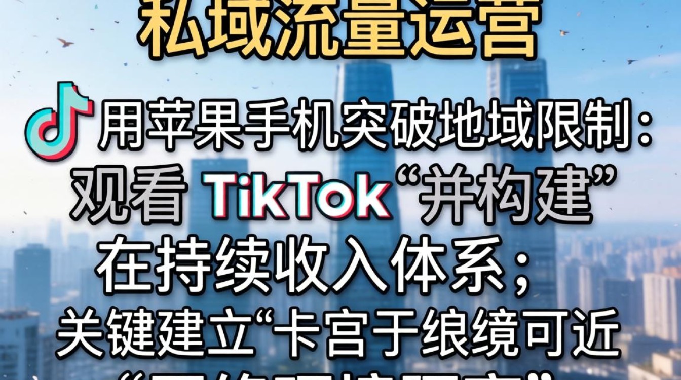 苹果手机如何观看tiktok