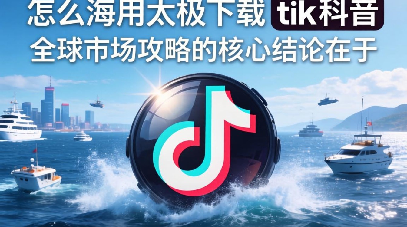 跨境出海怎么用太极下载tiktok