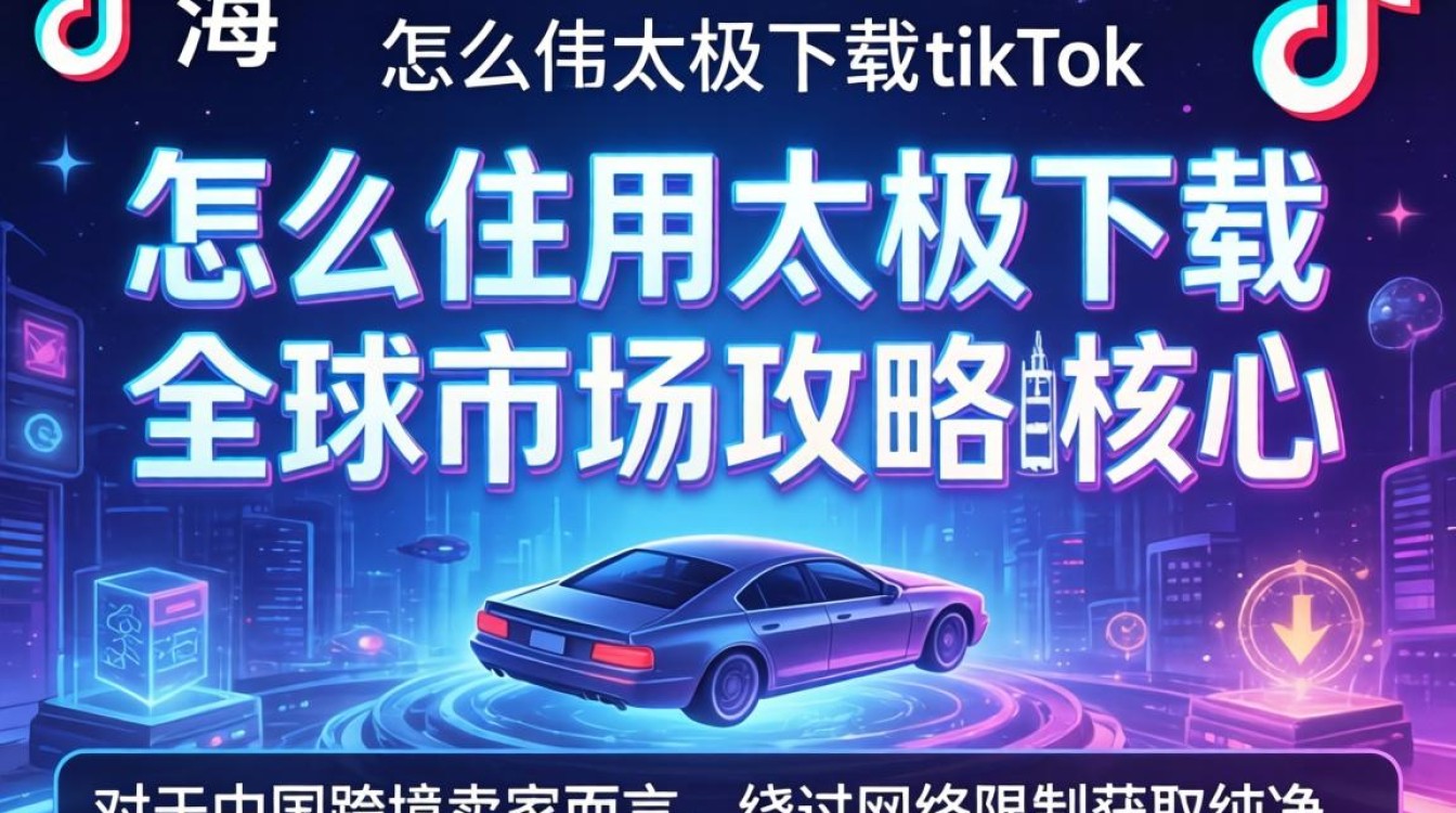 跨境出海怎么用太极下载tiktok