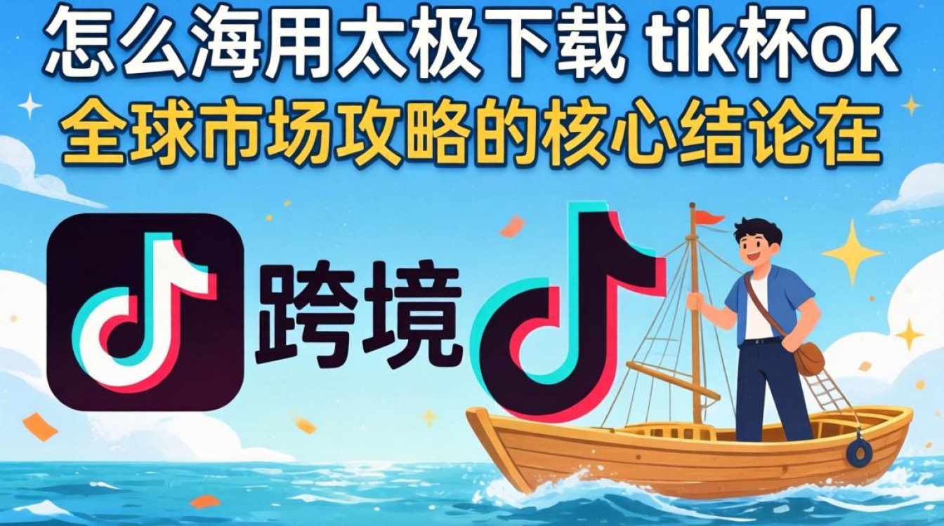 跨境出海怎么用太极下载tiktok