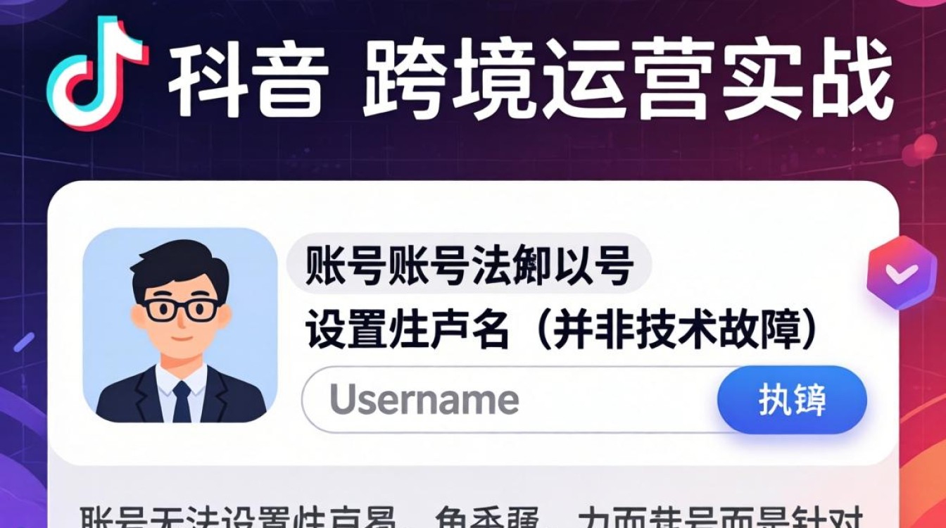 TikTok 的 username 设置不了怎么办