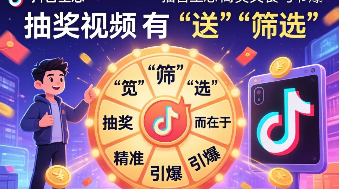 抖音上怎么弄抽奖视频