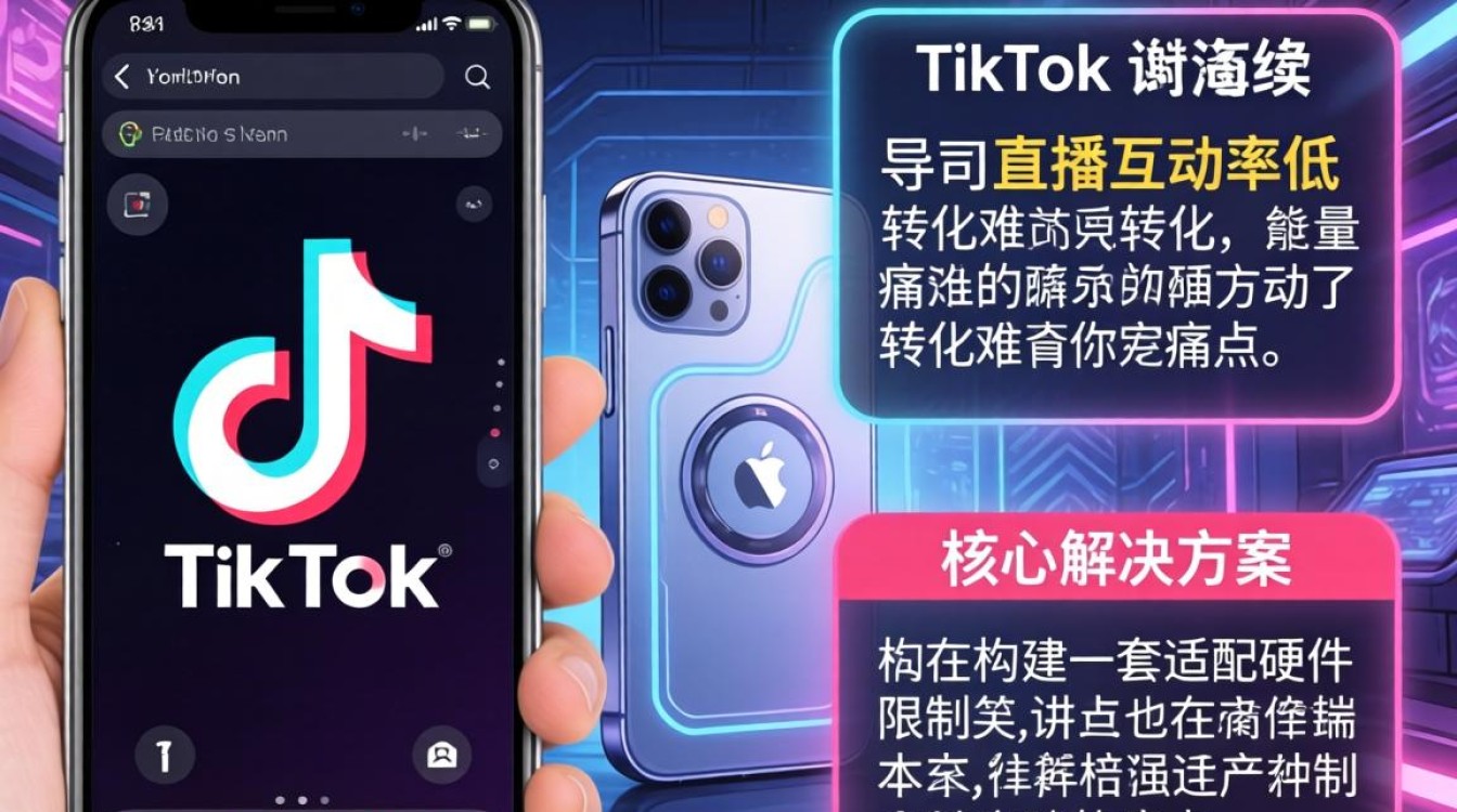 iPhone 无法使用 TikTok 解决方案及直播话术提升转化