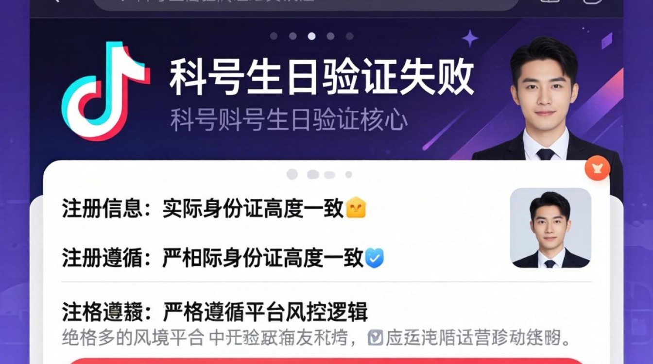 TikTok 账号验证失败怎么办